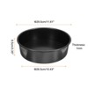 Unique Bargains Removable Loose Bottom Cake Pan 1 Pc - 2 of 4