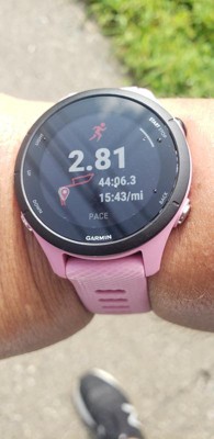 pink garmin watch