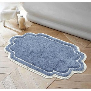 Allure Collection Cotton Tufted Bath Rug - Home Weavers - 1 of 4