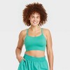 Women's Seamless Medium Support Cami Sports Bra - All In Motion™ - 3 of 4