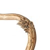 Olivia & May 26"x36" Metal Floral Orante Antique Curved Wall Mirror Gold: Elegant Rectangular Design, No Assembly Required - 4 of 4
