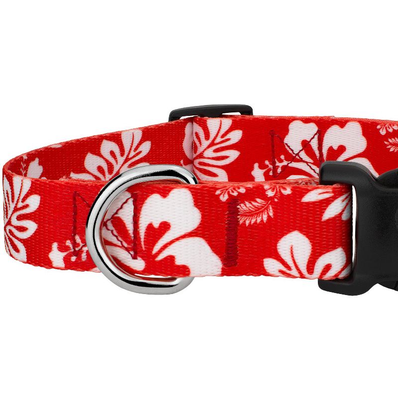Country Brook Petz Deluxe Red Hawaiian Dog Collar - Made in The U.S.A., 5 of 6