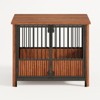 31.5'' Dog Crate Furniture, Chew-Resistant Indoor Dog Kennel, Wood Decorative Dog Cage End Table for Small/Medium Dogs - 4 of 4