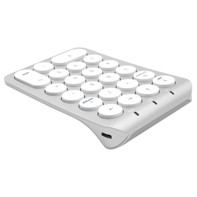 Macally Wireless Bluetooth Round 22 Numeric Keypad