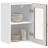CLIHOME Bathroom Wall Mounted Cabinet, Narrow Wall Cabinet, Hanging Cabinet for Living Room, Multi-Function Kitchen Side Cabinet - 3 of 4