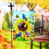 Evergreen Sunflower Glory Suede Garden Flag 12 x 18 Inches Indoor Outdoor Decor - 3 of 4