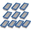 Briggs and Stratton 10 Pack 691643 Flat Air Filter Cartridges - 2 of 3