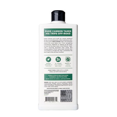 Duke Cannon Supply Co. Body Wash - Jeep Trail Rated - 18 fl oz