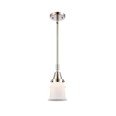 Canton - 1 Light Stem Hung Mini Pendant In Industrial Style-11.13 Inches Tall and 6.5 Inches Wide