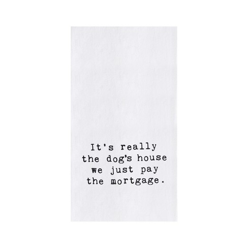 C&F Home Dog's House Cotton Machine Washable Printed Kitchen Towel Decor Decoration - image 1 of 2