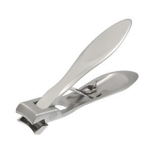 Unique Bargains Stainless Steel Nail Clippers Portable Nail Clipper Kit for Thick Nails 1 Pc - 1 of 4