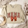 Simply Sage Market Women's Graphic Sweatshirt Coquette Plaid Mama - 3 of 4