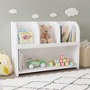 Bookshelf for Kids, 3 Cube Kids Bookcase Toddler Bookshelf Kids Toy Storage Organizer Book Shelves for Kids Room, Playroom, Nursery and Kindergarten - 3 of 4