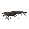 Kamp-Rite Double Kwik-Cot Compact Folding Portable Indoor/Outdoor Sleeping Bed with 2-Pack Standard Kwik-Cot Folding Portable Sleeping Bed, Black - 2 of 4