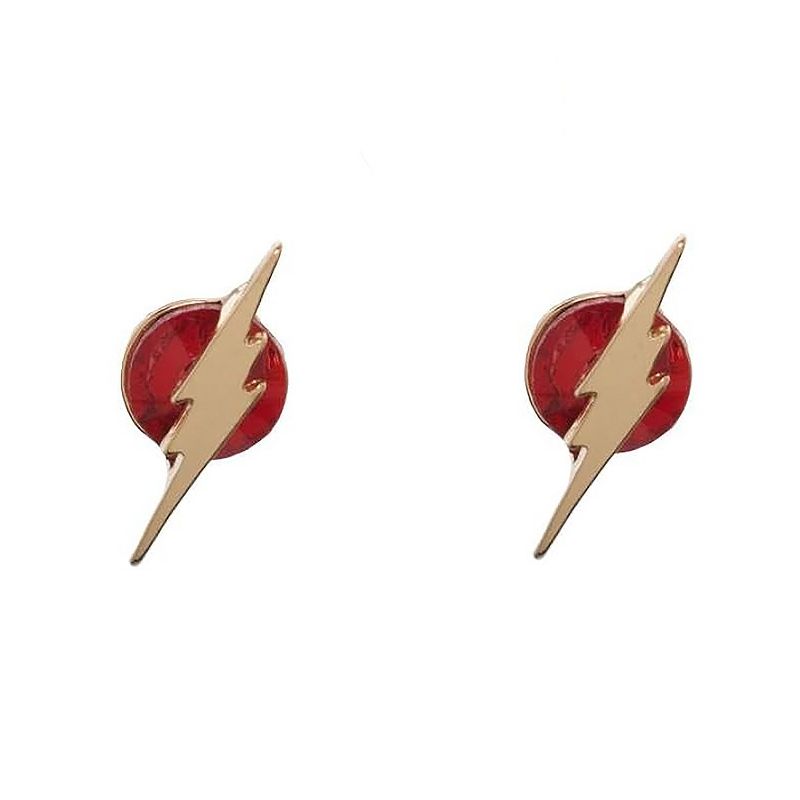 Dc Comics The Flash Necklace and Earrings Set With Collectible Tin, 4 of 5