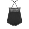 Women's Plus Size Viva Short Cami Set - black | CITY CHIC - 4 of 4