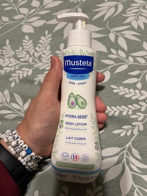 Mustela Hydra Bebe Body Lotion - Daily Moisturizing Baby Lotion with  Natural Avocado, Jojoba & Sunflower Oil 25.35 fl. oz New packaging 25.35 Fl  Oz