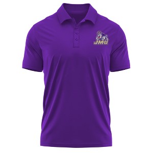 Campus Lab James Madison University Adult Men's Polo Left Chest Logo - 1 of 4