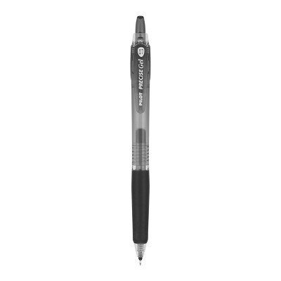 Pilot 12ct Precise BeGreen Retractable Gel Roller Pens Fine Point 0.7mm Black