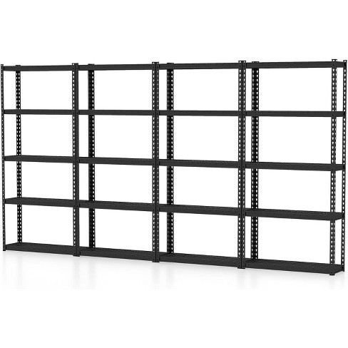 Tangkula 5-Tier Heavy Duty Storage Shelf Storage Utility Rack Shelf w/Anti-tipping Device - image 1 of 4