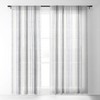 Holli Zollinger AEGEAN MULTI STRIPE Single Panel Sheer Window Curtain - Deny Designs - image 2 of 4