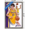 Trends International NBA Los Angeles Lakers - Austin Reaves 24 Framed Wall Poster Prints - 3 of 4