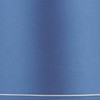 Springcrest Drum Lamp Shade Sydnee Satin Blue Medium 14" Top x 16" Bottom x 11" High Spider with Replacement Harp and Finial Fitting - image 2 of 4