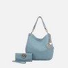 MKF Collection Ashley Vegan Leather Women’s Hobo Shoulder Bag with Wristlet Wallet by Mia K - 2 of 4