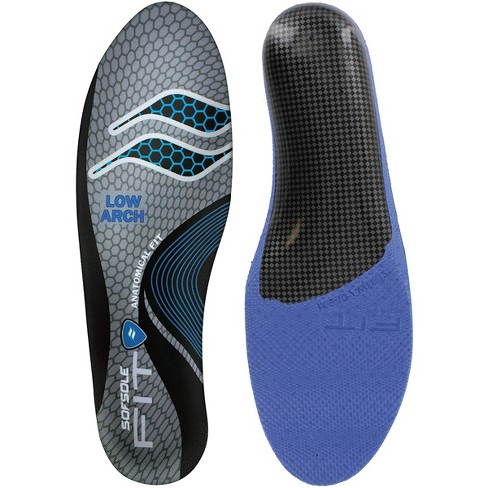 Sof Sole Fit Series Low Arch Shoe Insoles - Women's 5-6 : Target