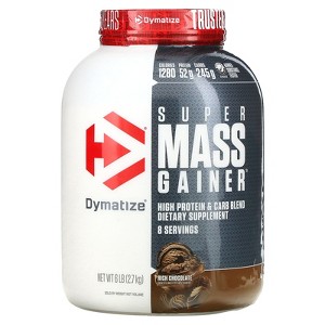 Dymatize Super Mass Gainer™, Rich Chocolate, 6 lb (2.7 kg) - 1 of 4