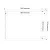 Amanti Art Svelte Clay Grey Framed Dry Erase Magnetic Board - 3 of 4