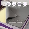 Sersper 8" Bamboo Charcoal Cooling Gel Memory Foam Mattress for Pressure Relief - Fiberglass Free -Medium Firm- Compatible with Platform Bed - 4 of 4