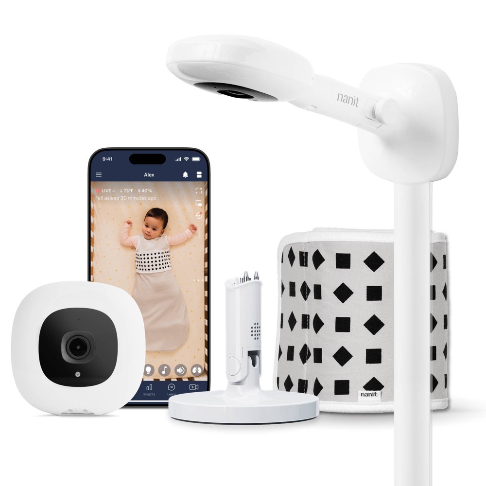 Nanit Anywhere Baby Monitor Bundle - Wall Mount