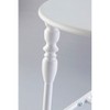 The Lakeside Collection Metal Vintage Chair - Farmhouse Spindle Leg Dining Windsor Chair - 3 of 4