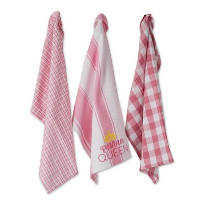 3pk Cotton Quaranqueen Dishtowel Set - Design Imports