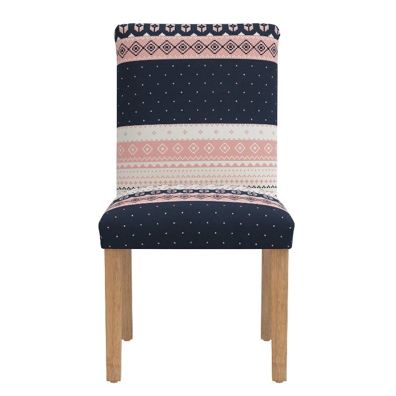Skyline Furniture Dining Chair Nordic Sweater Navy Blush, 1 of 9