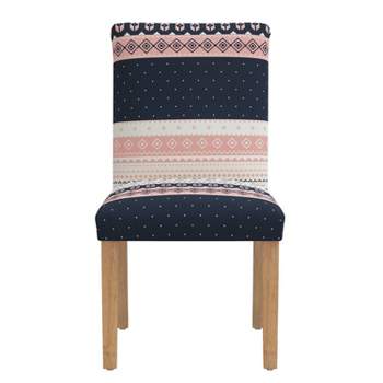 Skyline Furniture Dining Chair Nordic Sweater Navy Blush