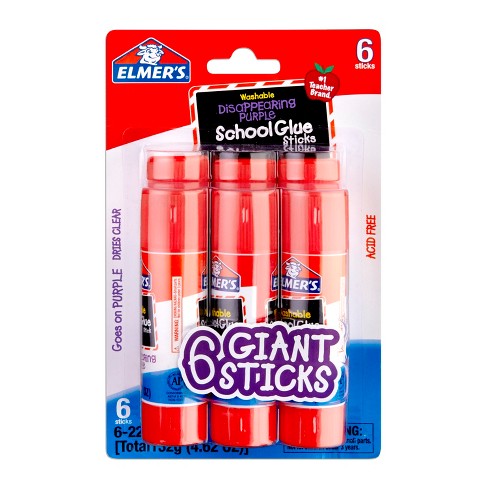  Elmer's Scented Glue Sticks, Washable, Clear, Assorted Scents,  6 Grams, 6 Packs of 4 (24 Total Count) : Arts, Crafts & Sewing