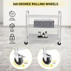 3 Tier Stainless Steel Utility Cart - 3 of 4