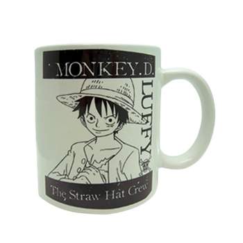Monkey D Luffy One Piece Quote Ceramic Mug L11 Coffee Tea White Mug