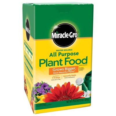 Miracle-Gro Water Soluble All Purpose Plant Food, 3lb