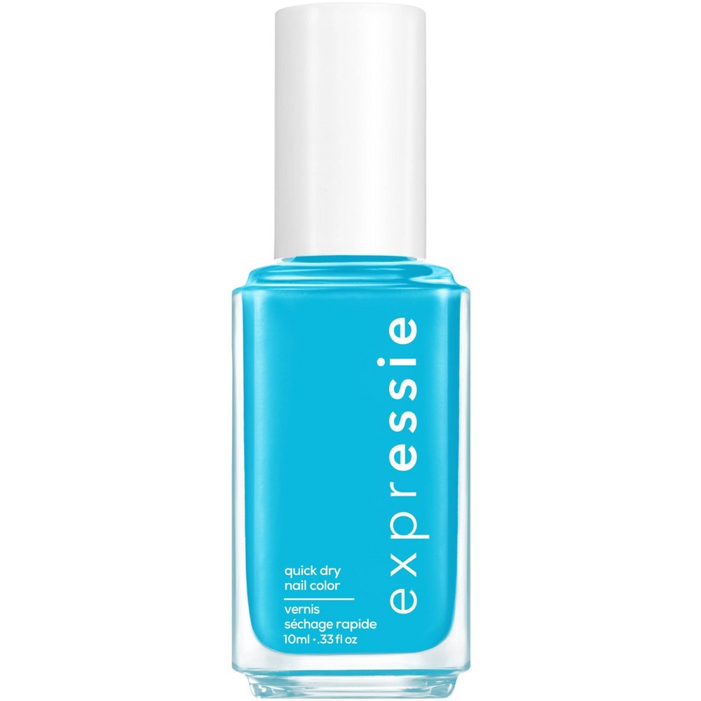 Photos - Nail Polish Essie expressie quickdry , vegan,Word On The Street, blue, Word On The Street - 0.33 fl oz 