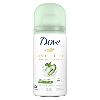 Dove Beauty Essentials Deodorants Body Spray - Trial Size - 1oz