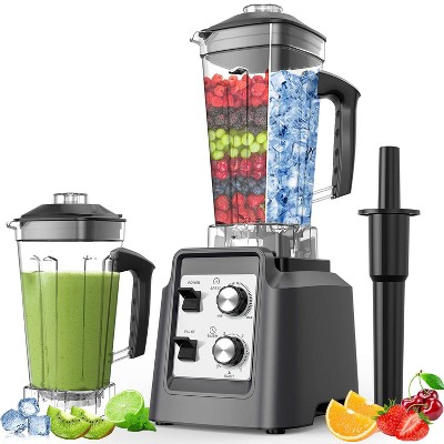 Teendow 1800W PRO Fruit Blender for Kitchen, 70 Oz Large Capacity, Smoothie Blender for Juicing and Ice Crushing, Easy to Clean, Sliver