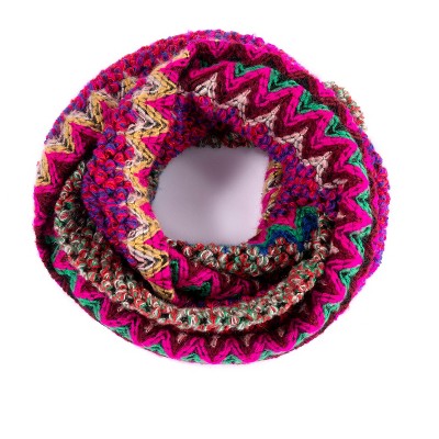 Shiraleah Pink Dora Snood Infinity Scarf