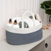 Large Portable Baby Diaper Caddy Organizer Nursery Storage Bin and Car Travel Basket by Comfy Cubs - 4 of 4