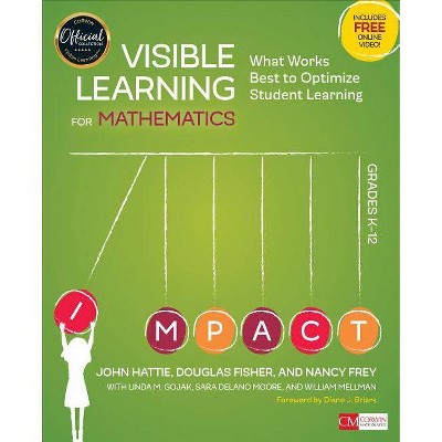 Visible Learning for Mathematics, Grades K-12 - (Corwin Mathematics) (Paperback)