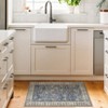 Short pile washable rug with boho vintage style – fits living rooms, bedrooms, dining rooms, kitchens, door areas. - 3 of 4