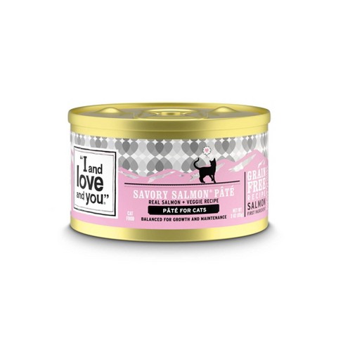 I And Love And You Savory Salmon Pate Wet Cat Food 3oz Target