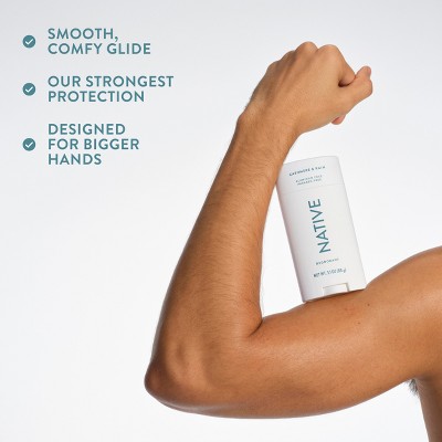 Native Men's Invisible Solid Deodorant - Cashmere & Rain - 3.1oz